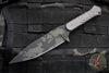Blackside Customs Fedele X- Tanto Edge- Black Multicam Finish- Titanium Scales BSC-FX-TI-BLKMULTI