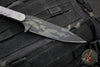 Blackside Customs Fedele X- Tanto Edge- Black Multicam Finish- Titanium Scales BSC-FX-TI-BLKMULTI