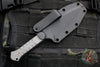 Blackside Customs Fedele X- Tanto Edge- Black Multicam Finish- Titanium Scales BSC-FX-TI-BLKMULTI