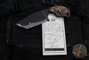 Blackside Customs/Strider Knives SLCC Fixed Blade- Tanto Edge- Custom Starlingear One-Off Copper Scales- Sumi Finished Blade