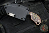 Blackside Customs/Strider Knives SLCC Fixed Blade- Tanto Edge- Custom Starlingear One-Off Copper Scales- Sumi Finished Blade