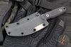 Blackside Customs Cat 5- Covert- Persian- Gray Matter Blade Finish- Black G-10 Scales BSC-PERCO-GM-BLKG10