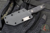 Blackside Customs Kimura - Covert- Gray Matter Blade Finish- Black G-10 Scales BSC-K1CO-GM-BLKG10