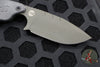 Blackside Customs/Strider Knives SLCC Fixed Blade- Drop Point Edge- Carbon Fiber Scale- OD Green Blade Finish