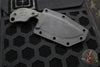 Blackside Customs/Strider Knives SLCC Fixed Blade- Drop Point Edge- Carbon Fiber Scale- OD Green Blade Finish