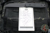 Blackside Customs Americana- Reverse Tanto Edge- Black Blade Finish- Black G-10 Scales BSC-AM-BLK-BLKG10