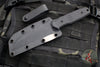 Blackside Customs Americana- Reverse Tanto Edge- Black Blade Finish- Black G-10 Scales BSC-AM-BLK-BLKG10
