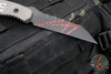 Blackside Customs Americana- Reverse Tanto Edge- Black With Blood Spattered Finish- Titanium Handle Scales BSC-AM-TI-MOC