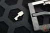 Blackside Customs Modular Belt Buckle- Carbon Fiber with Blue Titanium Hardware - with Hidden Handcuff Key