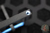 Blackside Customs Modular Belt Buckle- Carbon Fiber with Blue Titanium Hardware - with Hidden Handcuff Key