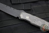 Blackside Customs Kimura Fixed Blade - Black Blade Finish- Black Carbo Camo Scales BSC-K1-BLK-BLKCC