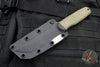 Blackside Customs Kimura Fixed Blade - OD Green Finish- OD Green G-10 Scales BSC-K1-OD-OD