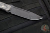 Blackside Customs Plan B Fixed Blade - Black Finish- Black Camo Carbon Scales BSC-PB-BLK-BLKCC