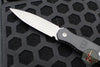 Blackside Customs Phase 7 SDM- Double Edge Dagger - Black G-10 Handle Scales- Magnacut Gray Matter Finished Blade BSC-P7SDM-BLK-GM