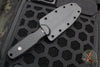 Blackside Customs Phase 7 SDM- Double Edge Dagger - Black G-10 Handle Scales- Magnacut Gray Matter Finished Blade BSC-P7SDM-BLK-GM