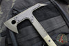 Blackside Customs Rykochet- Tomahawk- OD Green Finished- OD Green G-10 Handle Scales- Carbon Fiber Head Scales- Titanium Hardware BSC-T-OD-OD-CF