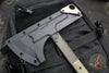 Blackside Customs Rykochet- Tomahawk- OD Green Finished- OD Green G-10 Handle Scales- Carbon Fiber Head Scales- Titanium Hardware BSC-T-OD-OD-CF