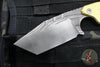 Blackside Customs/Strider Knives SLCC Fixed Blade- Tanto Edge- Beskar Edition- Brass Scale