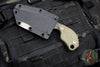 Blackside Customs/Strider Knives SLCC Fixed Blade- Tanto Edge- OD Green G-10 Scale- OD Green 1/2 Tone Camo Blade Finish