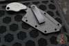 Blackside Customs/Strider Knives SLCC Fixed Blade- Tanto Edge- Titanium Scale- Black Multicam Blade Finish