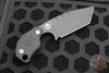Blackside Customs/Strider Knives SLCC Fixed Blade- Tanto Edge- Black G-10 Scale- Black Blade Finish