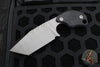 Blackside Customs/Strider Knives SLCC Fixed Blade- Tanto Edge- Black G-10 Scale- Gray Matter Blade Finish