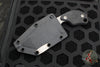 Blackside Customs/Strider Knives SLCC Fixed Blade- Tanto Edge- Black G-10 Scale- Gray Matter Blade Finish