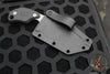 Blackside Customs/Strider Knives SLCC Fixed Blade- Tanto Edge- Black G-10 Scale- Gray Matter Blade Finish