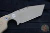 Blackside Customs/Strider Knives SLCC Fixed Blade- Tanto Edge- Coyote Tan G-10 Scale- Coyote Tan Blade Finish