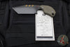 Blackside Customs/Strider Knives SLCC Fixed Blade- Tanto Edge- Bounty Hunter Edition- OD Green G-10 Scale