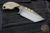 Blackside Customs/Strider Knives SLCC Fixed Blade- Tanto Edge- Bounty Hunter Edition- OD Green G-10 Scale