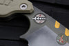Blackside Customs/Strider Knives SLCC Fixed Blade- Tanto Edge- Bounty Hunter Edition- OD Green G-10 Scale