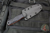 Blackside Customs Phase 7- Double Edge Dagger - Black Aluminum Scales- Orange Finished PBS27 Steel Blade BSC-P7-BLKAL-ORG