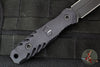 Blackside Customs Phase 7- Double Edge Dagger - Black Aluminum Scales- Tritium Inlay- Black PBS27 Steel Blade BSC-P7-BLKAL-TRIT-BLK