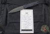 Blackside Customs Phase 7- Double Edge Dagger - Black Aluminum Scales- Tritium Inlay- OD Green PBS27 Steel Blade BSC-P7-BLKAL-TRIT-OD