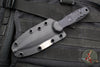 Blackside Customs Phase 7- Double Edge Dagger - Black Aluminum Scales- Tritium Inlay- OD Green PBS27 Steel Blade BSC-P7-BLKAL-TRIT-OD