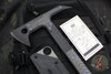 Blackside Customs Rykochet- Tomahawk- Black PVD Finished- Carbon Fiber Handle Scales- Carbon Fiber Head Scales- Titanium Hardware BSC-T-BLK-CF-CF
