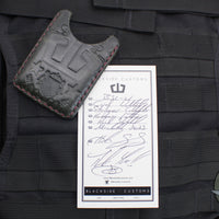 Blackside Customs- Starlingear Collaboration- Leather Card Case- Batch II Version 23