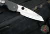 Spyderco Smock Flipper Carbon Fiber Handle Satin Hollow Ground Wharncliffe Button Lock C240CFP