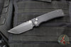 Chaves Protech Knives- Redencion 229- OTS Auto- Tanto Edge- Black Handle- Black DLC Blade