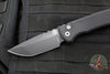 Chaves Protech Knives- Redencion 229- OTS Auto- Tanto Edge- Black Handle- Black DLC Blade