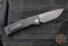 Chaves Protech Knives- Redencion 229- OTS Auto- Tanto Edge- Black Handle- Black DLC Blade