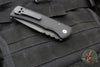 Chaves Protech Knives- Redencion 229- OTS Auto- Tanto Edge- Black Handle- Black DLC Blade