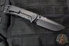 Chaves Knives Integral Redencion 229 Folder- Drop Point- Black PVD Finished Titanium Handle- Black PVD Finished Blade