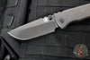 Chaves Knives Integral Redencion 229 Folder- Drop Point- Grey PVD Finished Titanium Handle- Grey PVD Finished Blade