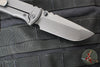 Chaves Knives Integral Redencion 229 Folder- Drop Point- Grey PVD Finished Titanium Handle- Grey PVD Finished Blade