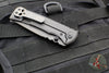 Chaves Knives Integral Redencion 229 Folder- Drop Point- Grey PVD Finished Titanium Handle- Grey PVD Finished Blade