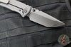 Chaves Knives Integral Redencion 229 Folder- Tanto Edge- Grey PVD Finished Titanium Handle- Grey PVD Finished Blade