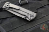 Chaves Knives Integral Redencion 229 Folder- Tanto Edge- Grey PVD Finished Titanium Handle- Grey PVD Finished Blade