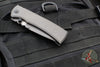 Chaves Knives Integral Redencion 229 Folder- Tanto Edge- Grey PVD Finished Titanium Handle- Grey PVD Finished Blade